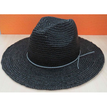 Fedora Paper Straw Hat Summer Hat (SW-080004)